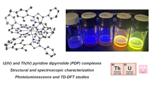 Synthesis and characterization of Th(IV) and U(IV) pyridine dipyrrolide complexes